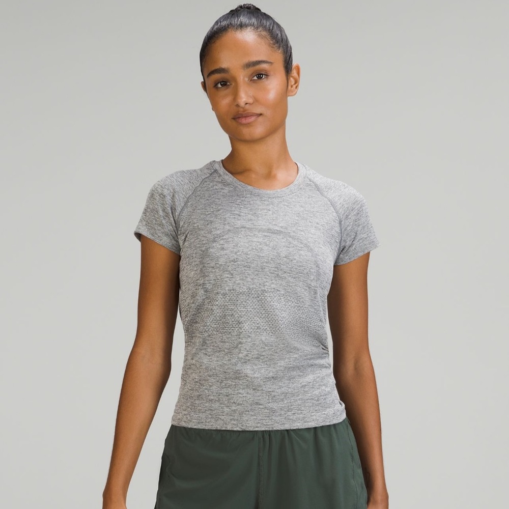 Lululemon Swiftly Tech 2.0 Race Length Shirt. Dark pink
